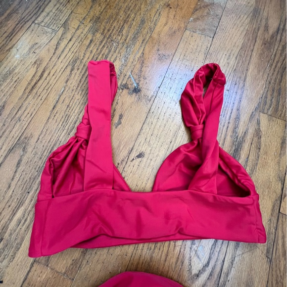 Benoa Red Bikini Set BNWOT - Picture 4 of 6